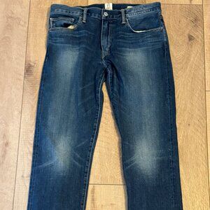 Hiroshi Kato The Pen Slim Jeans Mens 34x34 Blue Selvedge Yoko Made in USA